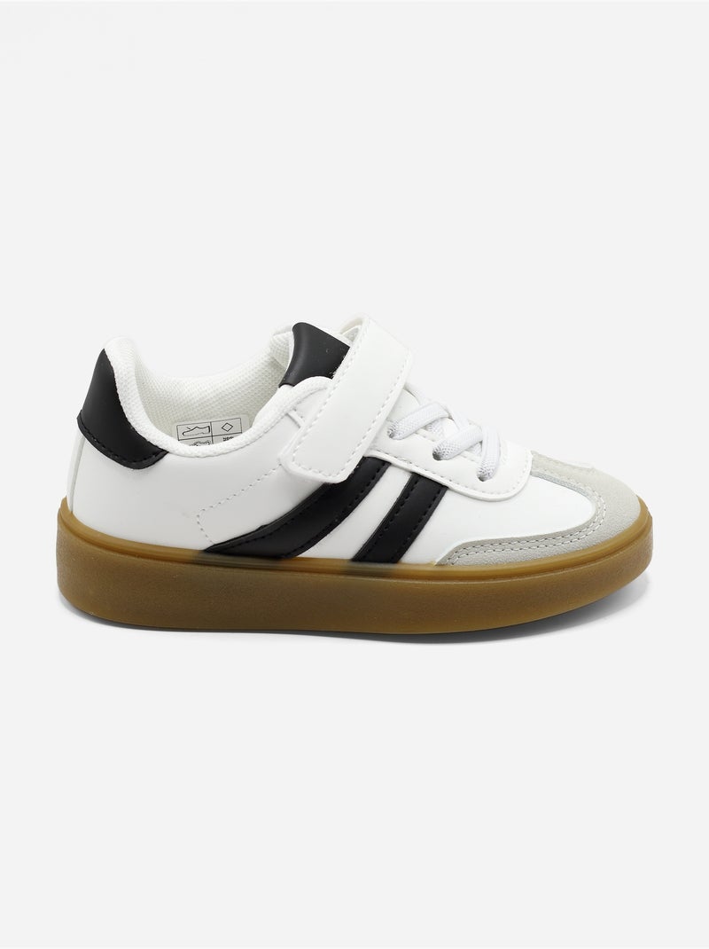 Scarpe da ginnastica con chiusura a velcro Nero - Kiabi