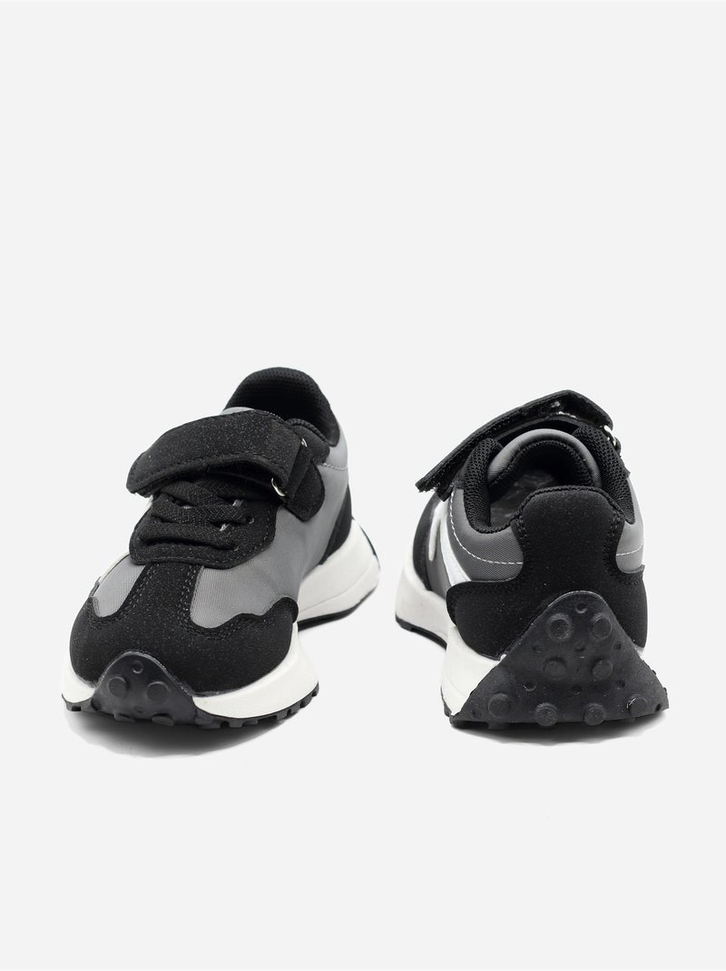 Scarpe da ginnastica con chiusura a velcro Nero - Kiabi
