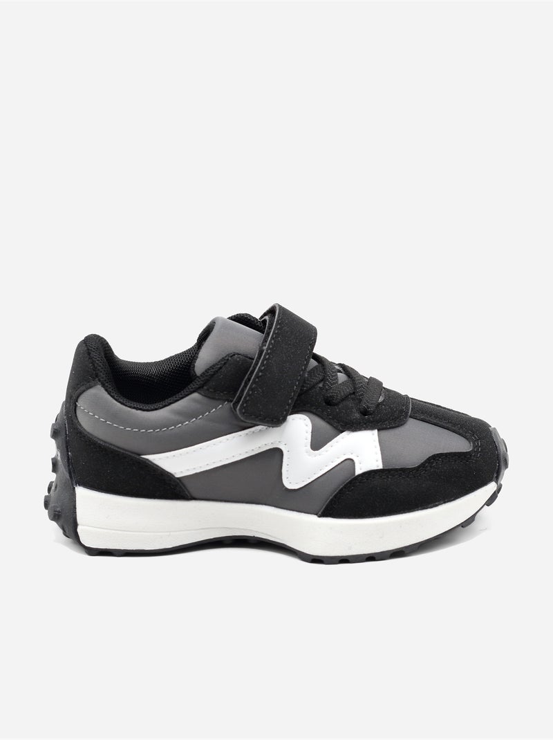 Scarpe da ginnastica con chiusura a velcro Nero - Kiabi