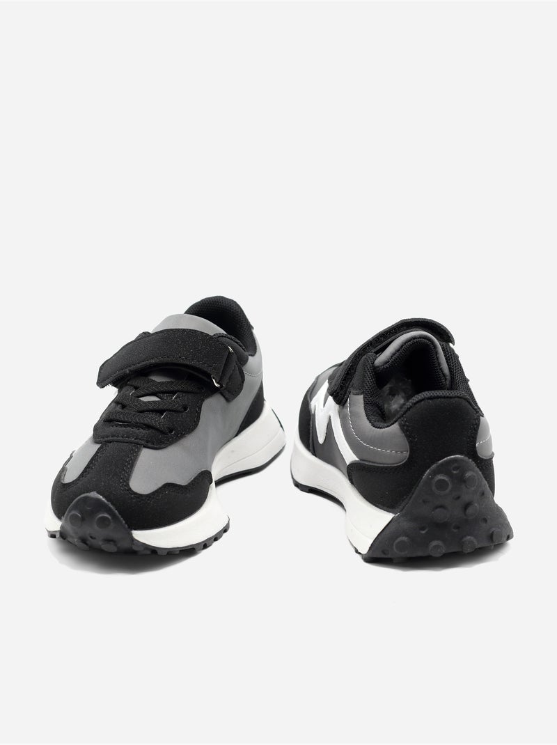 Scarpe da ginnastica con chiusura a velcro Nero - Kiabi