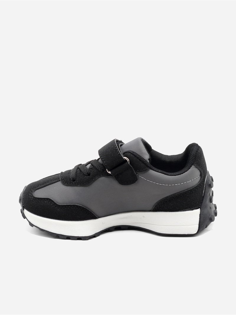 Scarpe da ginnastica con chiusura a velcro Nero - Kiabi
