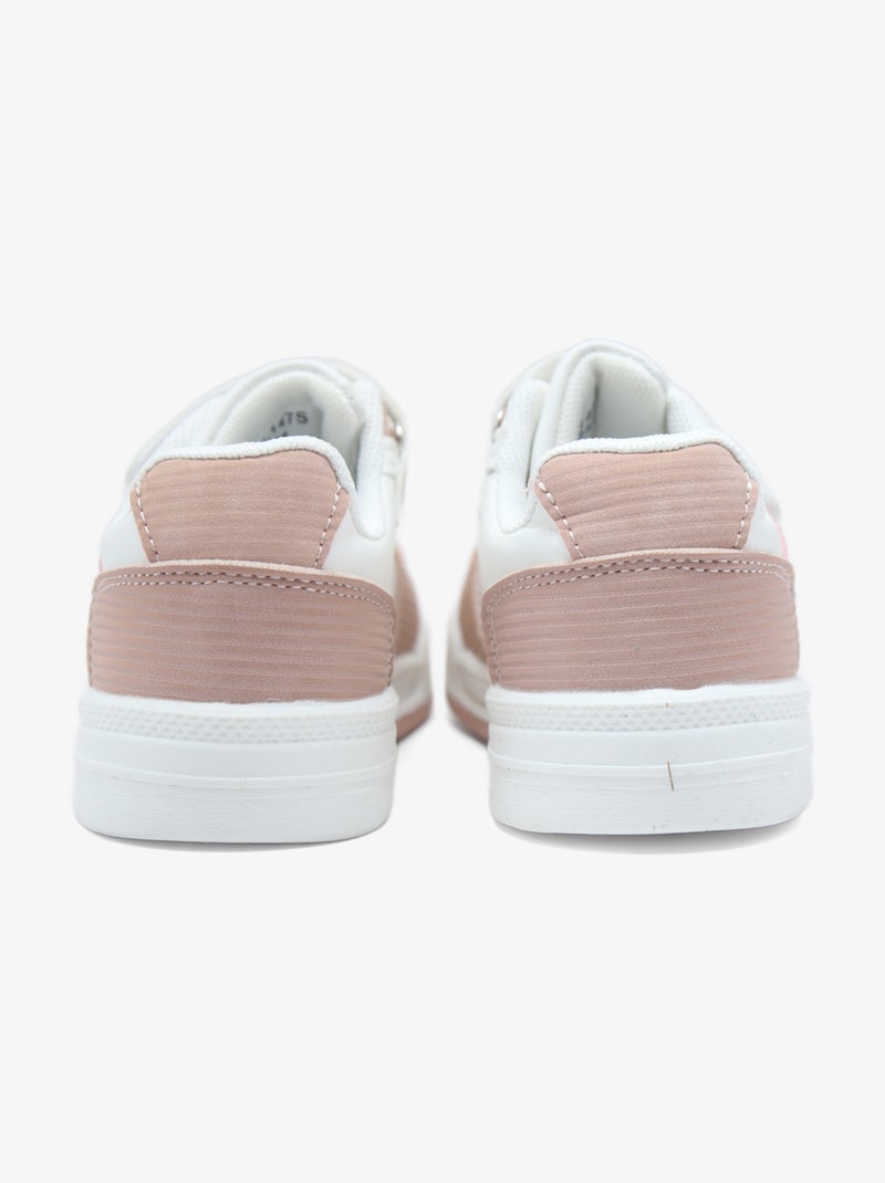 Scarpe da ginnastica con chiusura a velcro Rosa - Kiabi