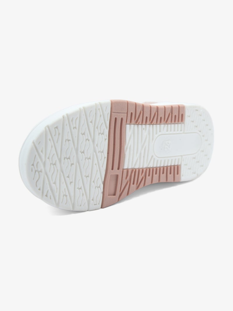Scarpe da ginnastica con chiusura a velcro Rosa - Kiabi