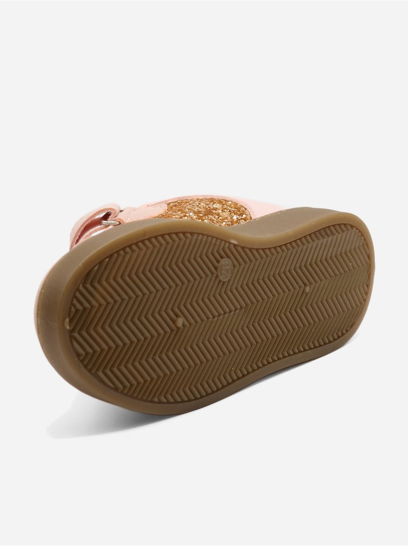 Scarpe da ginnastica con chiusura a velcro Rosa - Kiabi