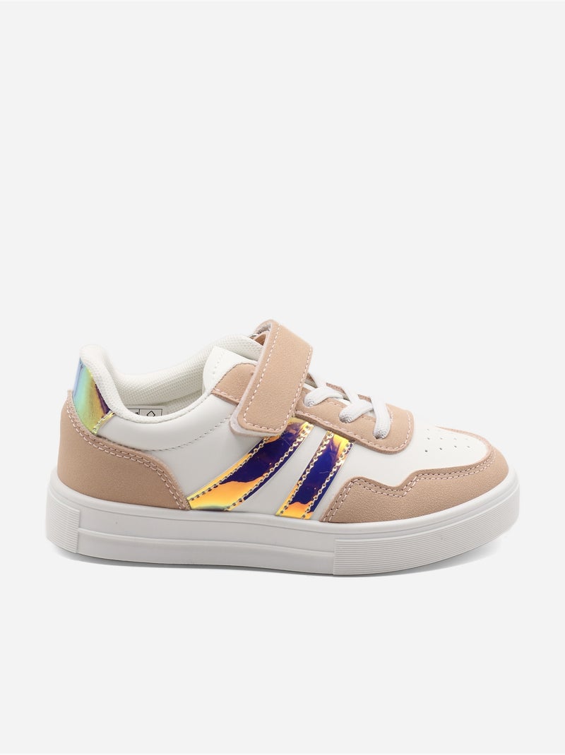 Scarpe da ginnastica con chiusura a velcro Rosa - Kiabi