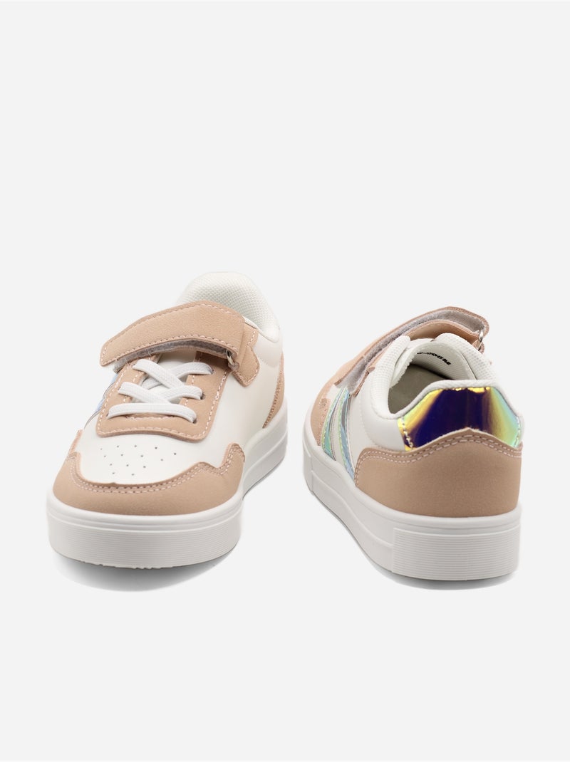 Scarpe da ginnastica con chiusura a velcro Rosa - Kiabi