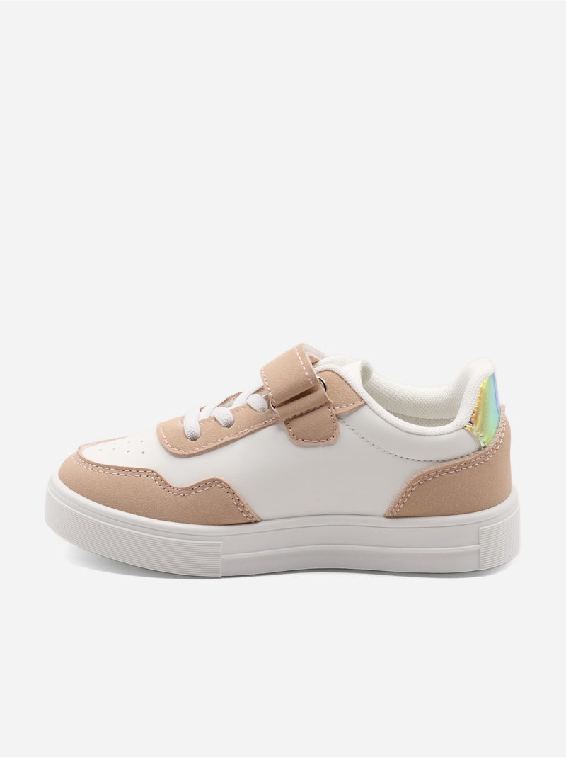 Scarpe da ginnastica con chiusura a velcro Rosa - Kiabi