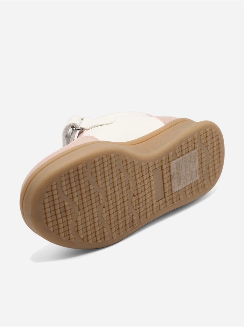 Scarpe da ginnastica con chiusura a velcro Rosa - Kiabi