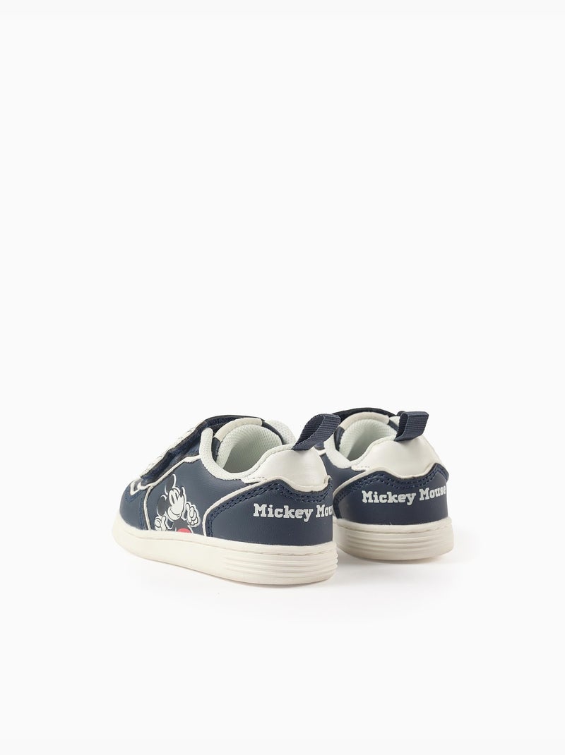 Scarpe da ginnastica con cinturino a strappo 'mickey' Blu scuro - Kiabi