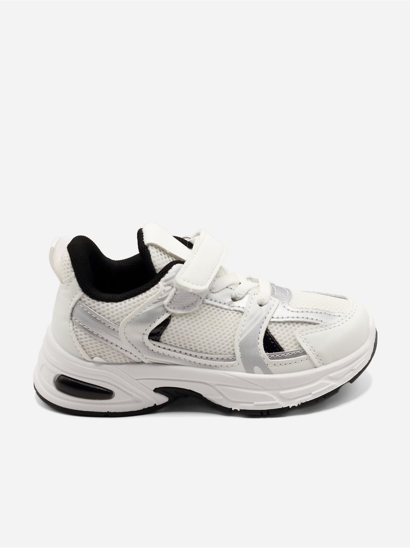 Scarpe da ginnastica con lacci Bianco - Kiabi