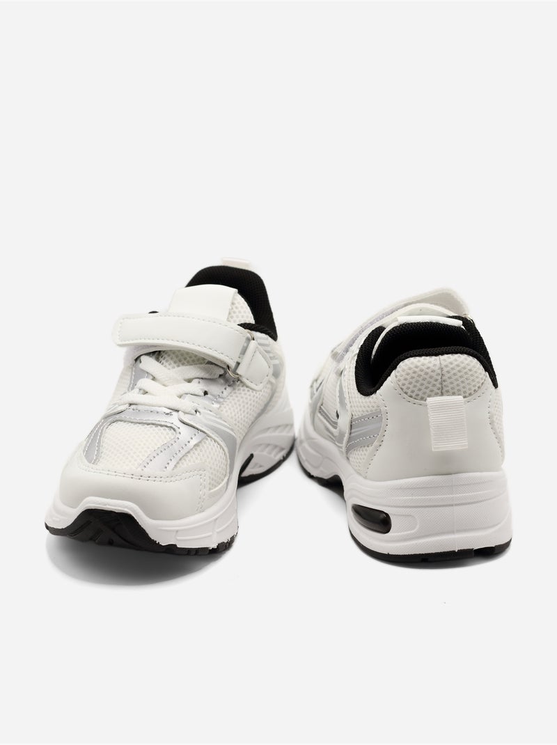Scarpe da ginnastica con lacci Bianco - Kiabi