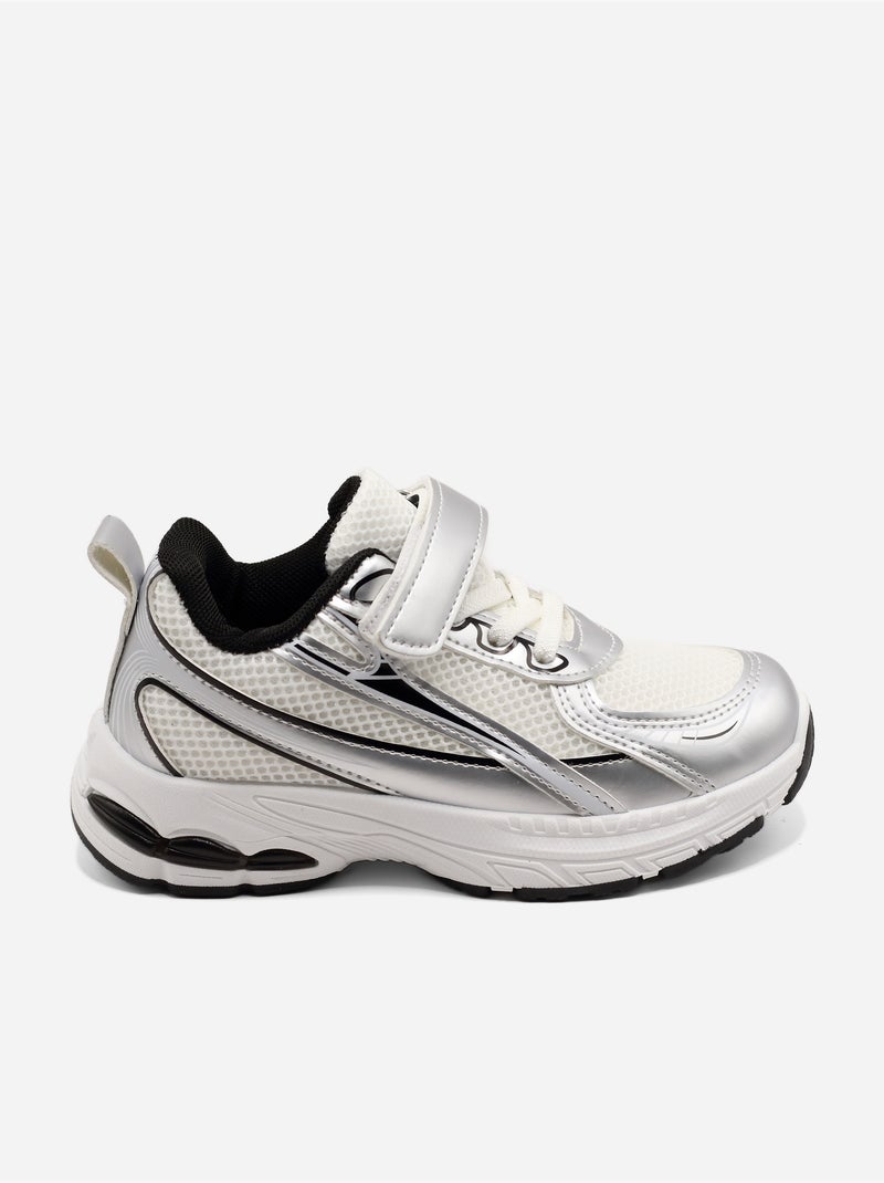 Scarpe da ginnastica con lacci Bianco - Kiabi