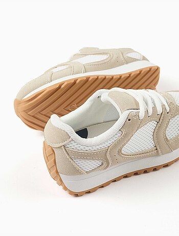 Scarpe da ginnastica con lacci e suola in gomma antiscivolo