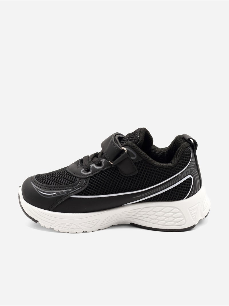 Scarpe da ginnastica con lacci Nero - Kiabi