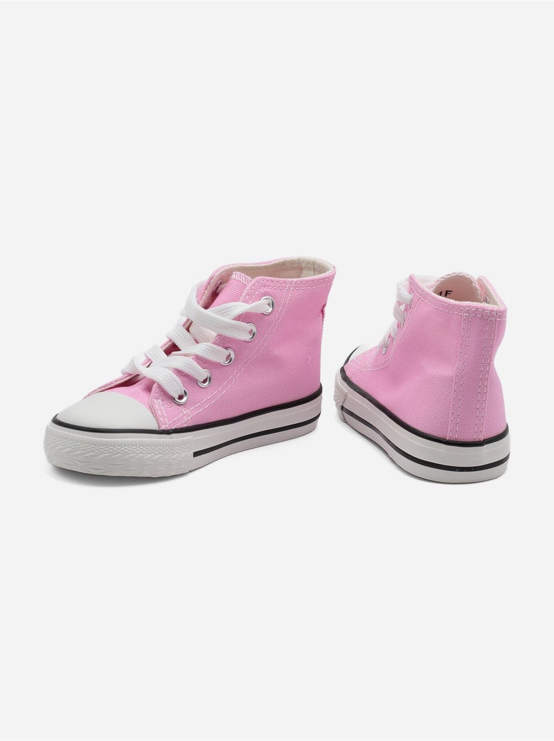 Scarpe da ginnastica con lacci Rosa - Kiabi
