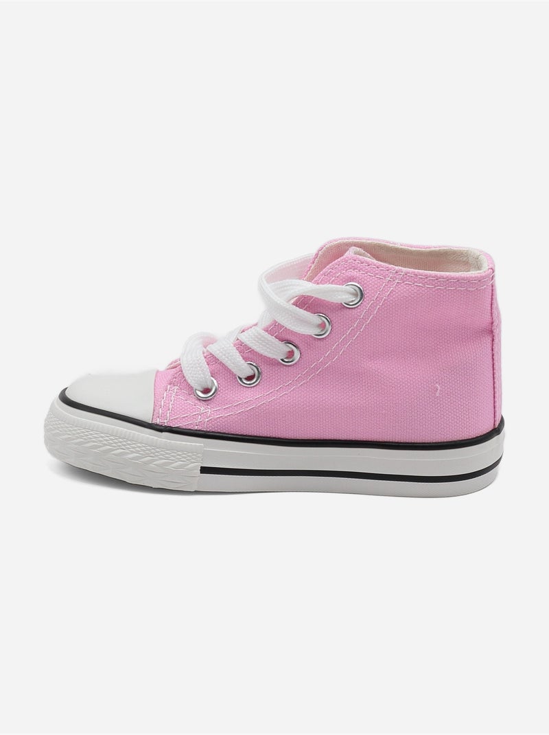 Scarpe da ginnastica con lacci Rosa - Kiabi