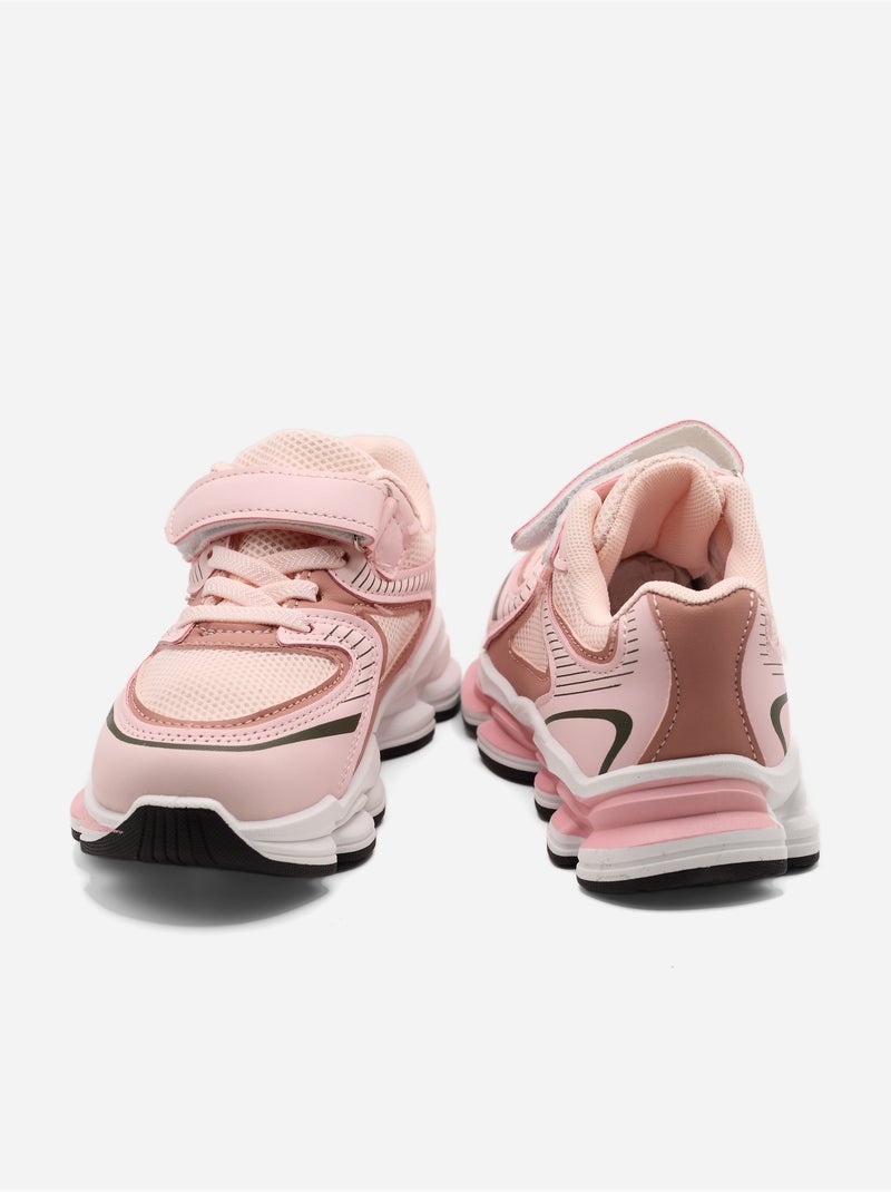 Scarpe da ginnastica con lacci Rosa - Kiabi