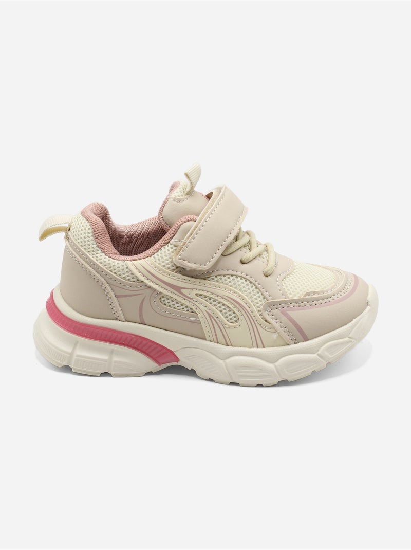 Scarpe da ginnastica con lacci Rosa - Kiabi