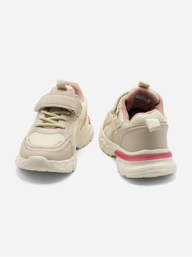 Scarpe da ginnastica con lacci Rosa - Kiabi