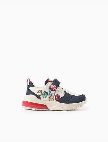 Scarpe da ginnastica con luci con stampa Avengers
