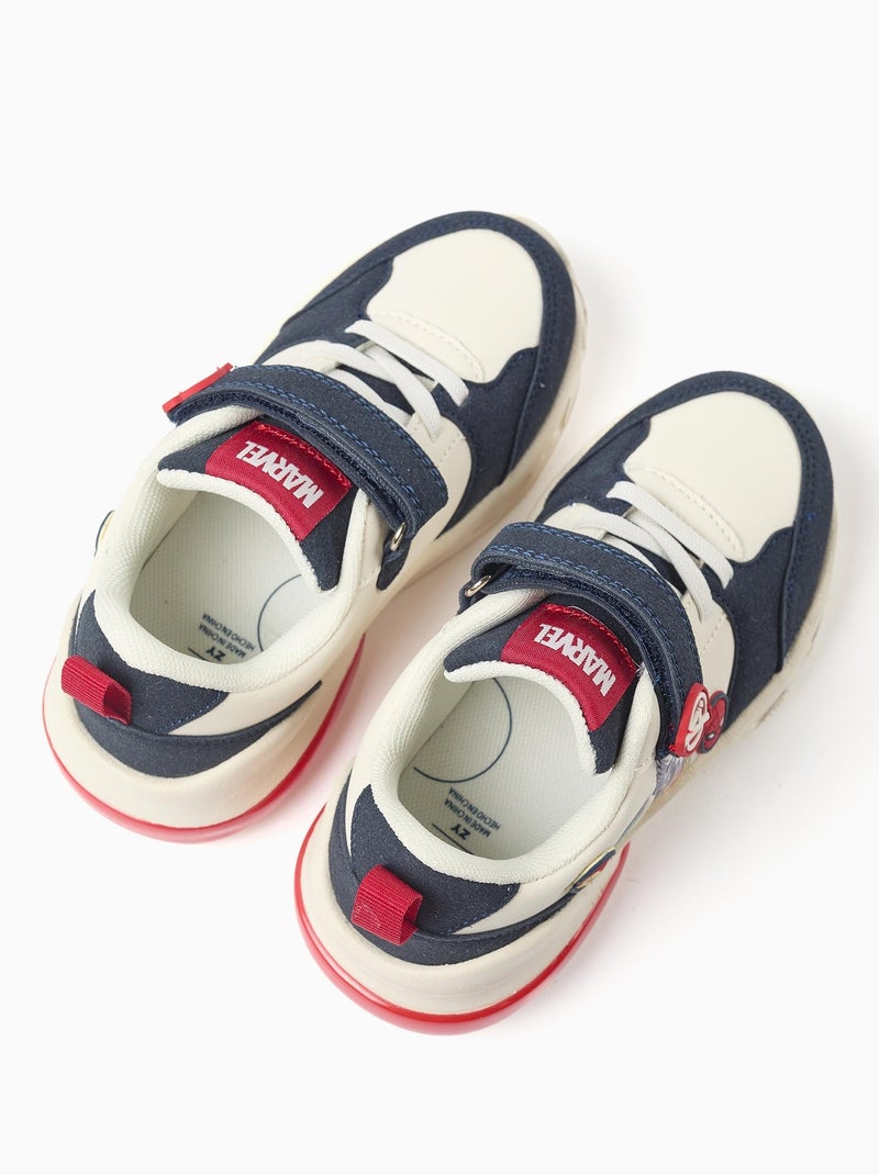 Scarpe da ginnastica con luci con stampa Avengers Blu scuro - Kiabi