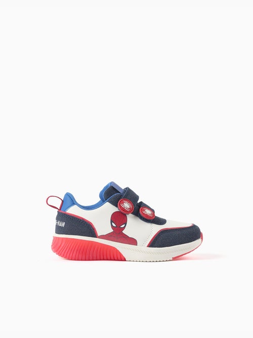 Scarpe da ginnastica con luci con stampa Spider-Man - Kiabi