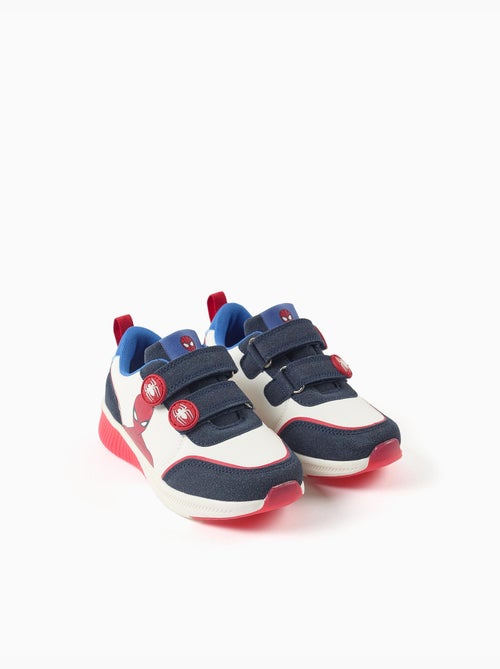 Scarpe da ginnastica con luci con stampa Spider-Man - Kiabi