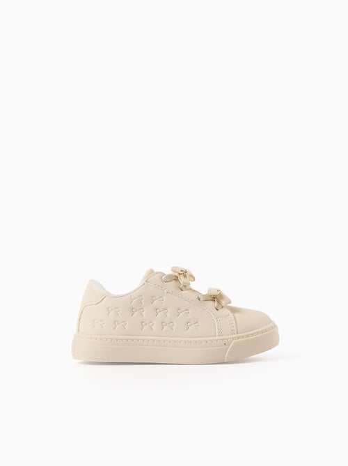 Scarpe da ginnastica con motivo testurizzato con fiocchi - Kiabi