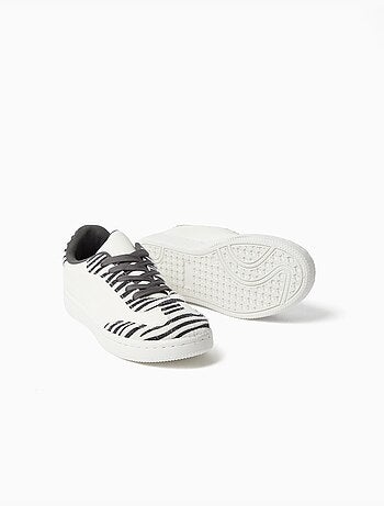 Scarpe da ginnastica con stampa animale, mo fashion