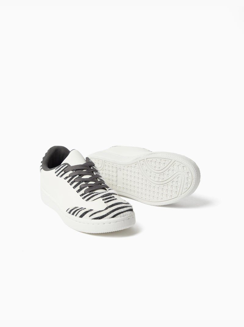 Scarpe da ginnastica con stampa animale, mo fashion Multicolore - Kiabi