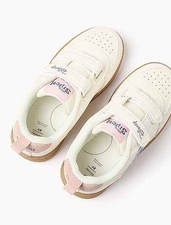 Scarpe da ginnastica con stampa Stitch e cinghia con chiusura a strappo