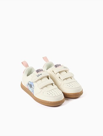 Scarpe da ginnastica con stampa Stitch e cinghie con chiusura a strappo