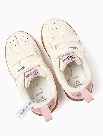 Scarpe da ginnastica con stampa Stitch e cinghie con chiusura a strappo