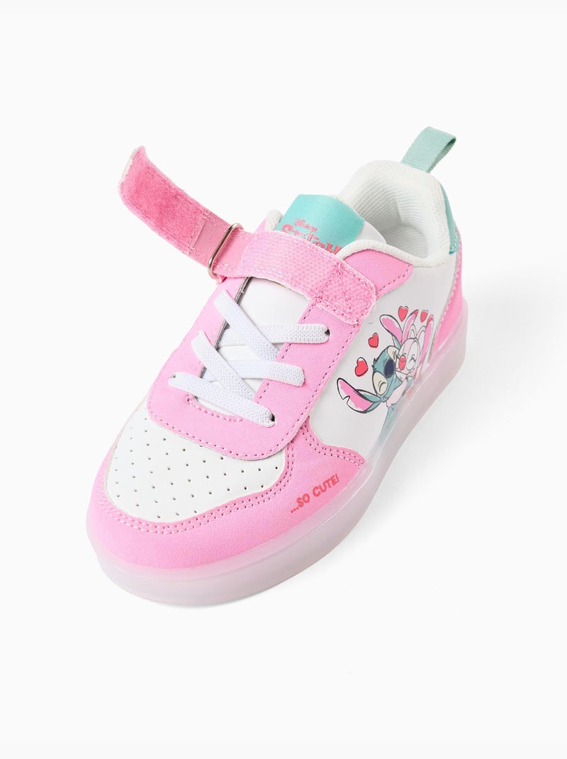 Scarpe da ginnastica con stampa stitch Rosa - Kiabi