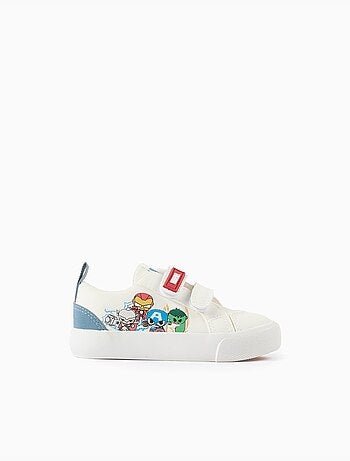 Scarpe da ginnastica con stampa super friends