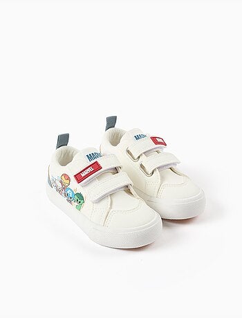 Scarpe da ginnastica con stampa super friends