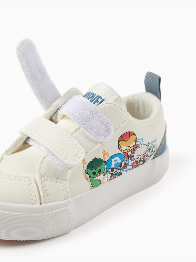 Scarpe da ginnastica con stampa super friends Bianco - Kiabi