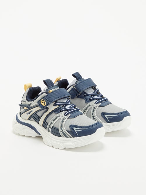 Scarpe da ginnastica con strappi e lacci elastici - Kiabi