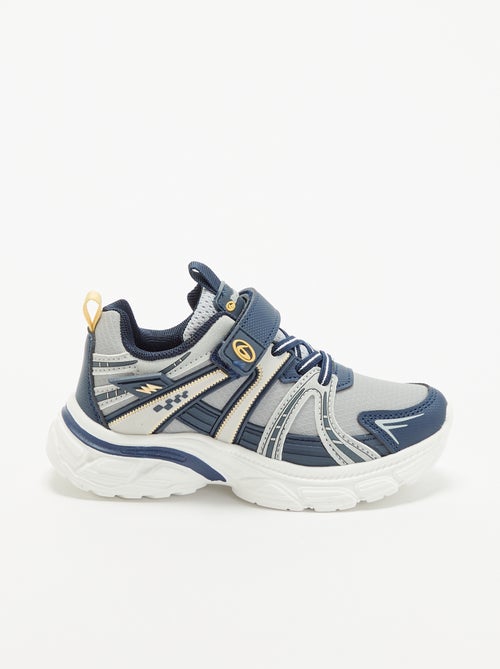 Scarpe da ginnastica con strappi e lacci elastici - Kiabi