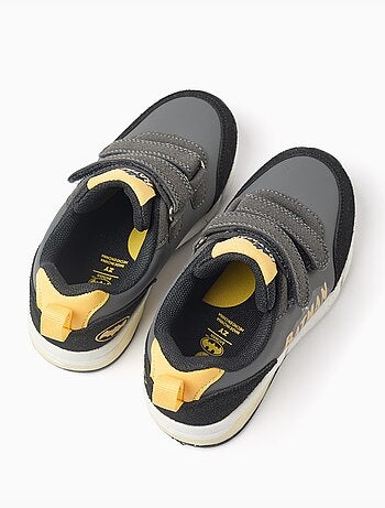 Scarpe da ginnastica con suola luminosa con stampa batman