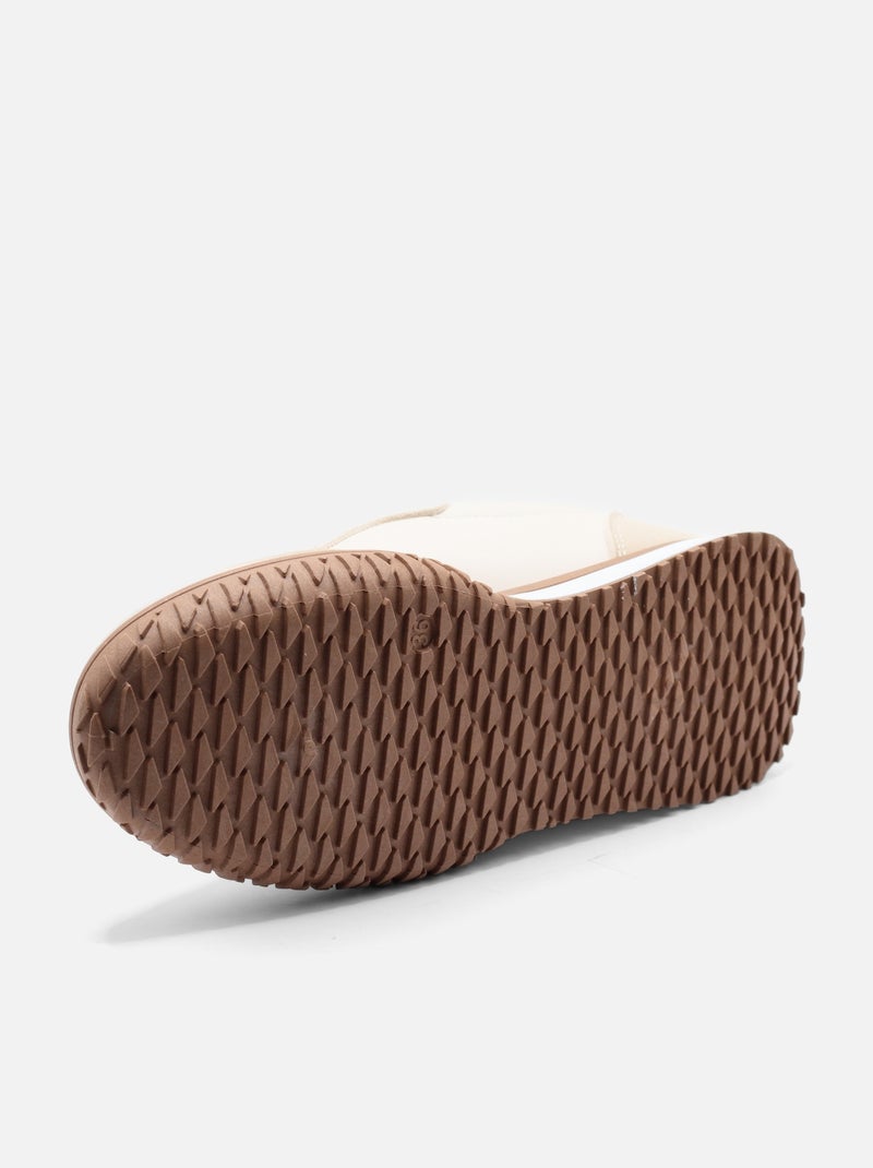 Scarpe da ginnastica da infilare - C M Beige - Kiabi