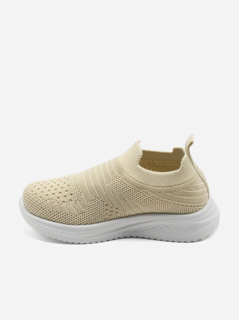 Scarpe da ginnastica da infilare - Doremi Beige - Kiabi