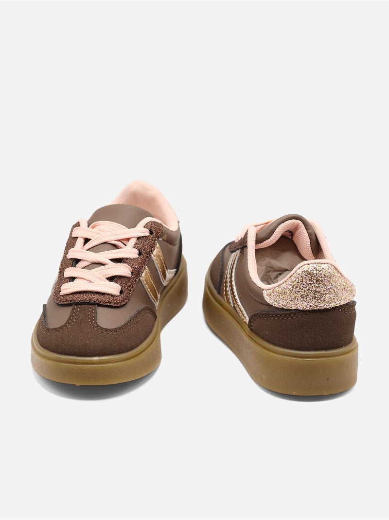 Scarpe da ginnastica da infilare - Doremi Marrone - Kiabi