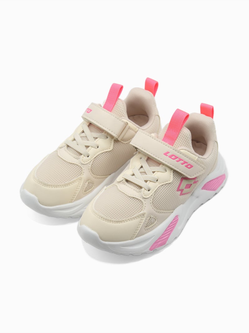 Scarpe da ginnastica da infilare - Lotto Beige/Rosa - Kiabi