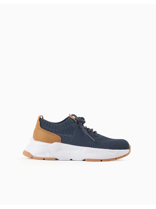 Scarpe da ginnastica flyknit con lacci - Kiabi