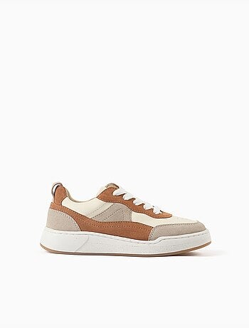 Scarpe da ginnastica in doppio tessuto