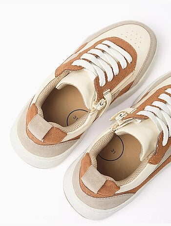 Scarpe da ginnastica in doppio tessuto