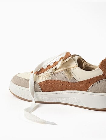 Scarpe da ginnastica in doppio tessuto