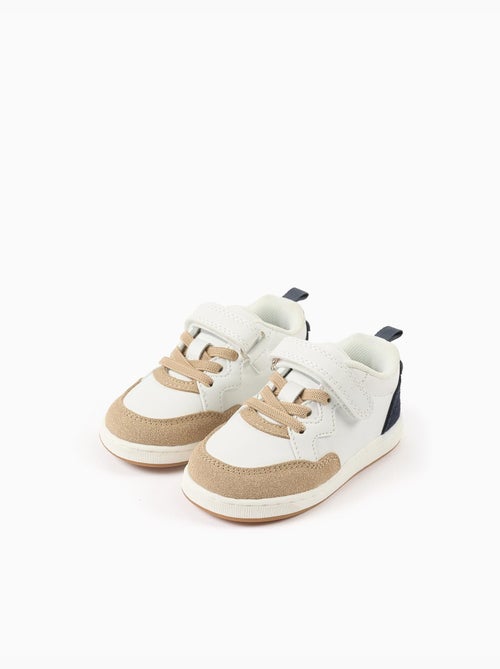 Scarpe da ginnastica in doppio tessuto con chiusura a strappo - Kiabi