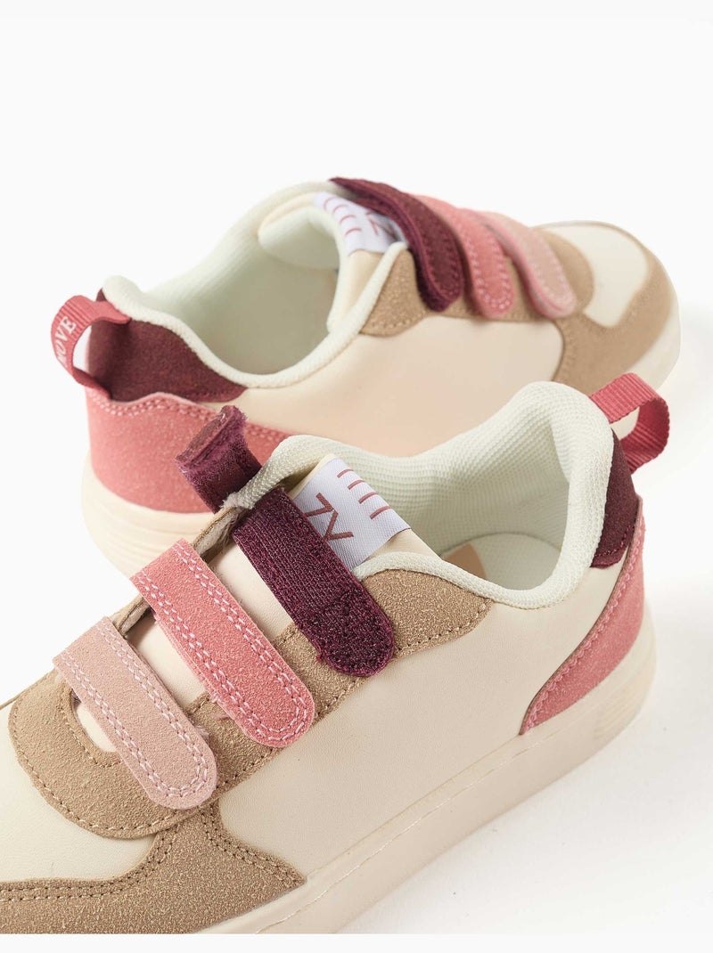 Scarpe da ginnastica in doppio tessuto ZY Move Rosa - Kiabi